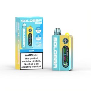 Clear Solobar Mate 35K Disposable Vape
