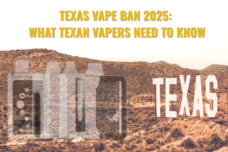 Texas Vape Ban 2025: What Texan Vapers Need to Know