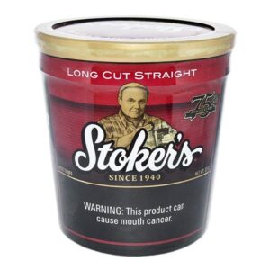 Stokers Snuff Long Cut Straight Tub (12oz)